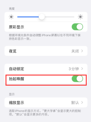 卫滨苹果授权维修站分享iPhone轻点无法唤醒怎么办