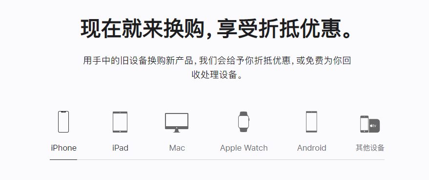 卫滨苹果手机维修分享iPhone以旧换新的去处 