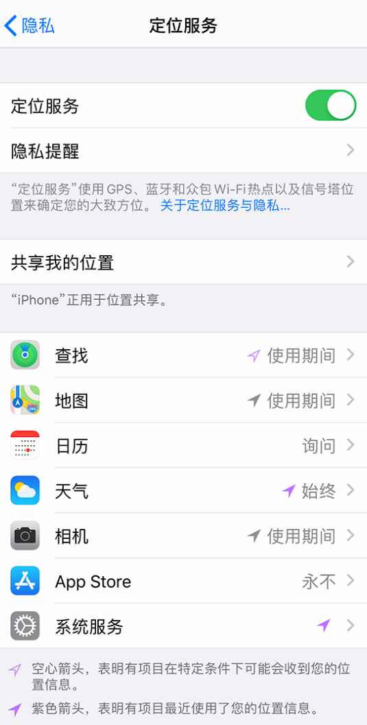 卫滨苹果手机维修分享iPhone 状态栏中时间显示为蓝色图标是什么情况 
