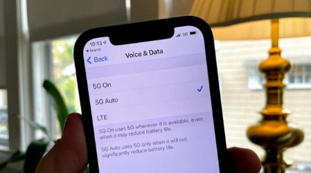 卫滨苹果手机维修分享iPhone 12如何打开或关闭5G网络 